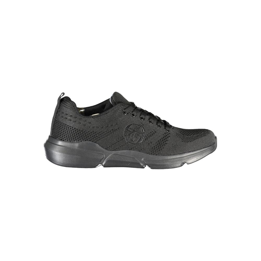 Sergio Tacchini Sleek μαύρα sneakers με κορδόνια με λεπτομέρεια αντίθεσης