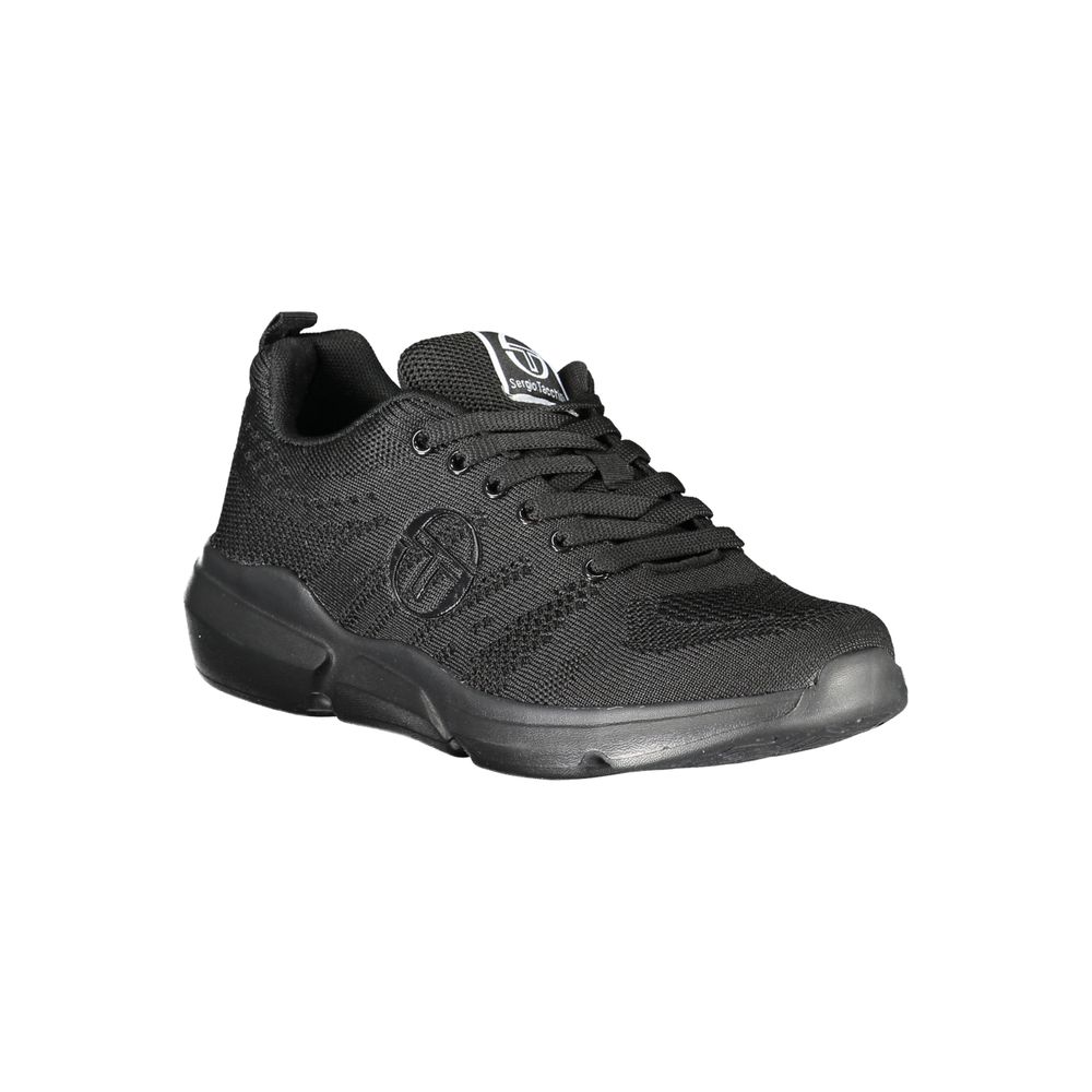 Sergio Tacchini Sleek μαύρα sneakers με κορδόνια με λεπτομέρεια αντίθεσης