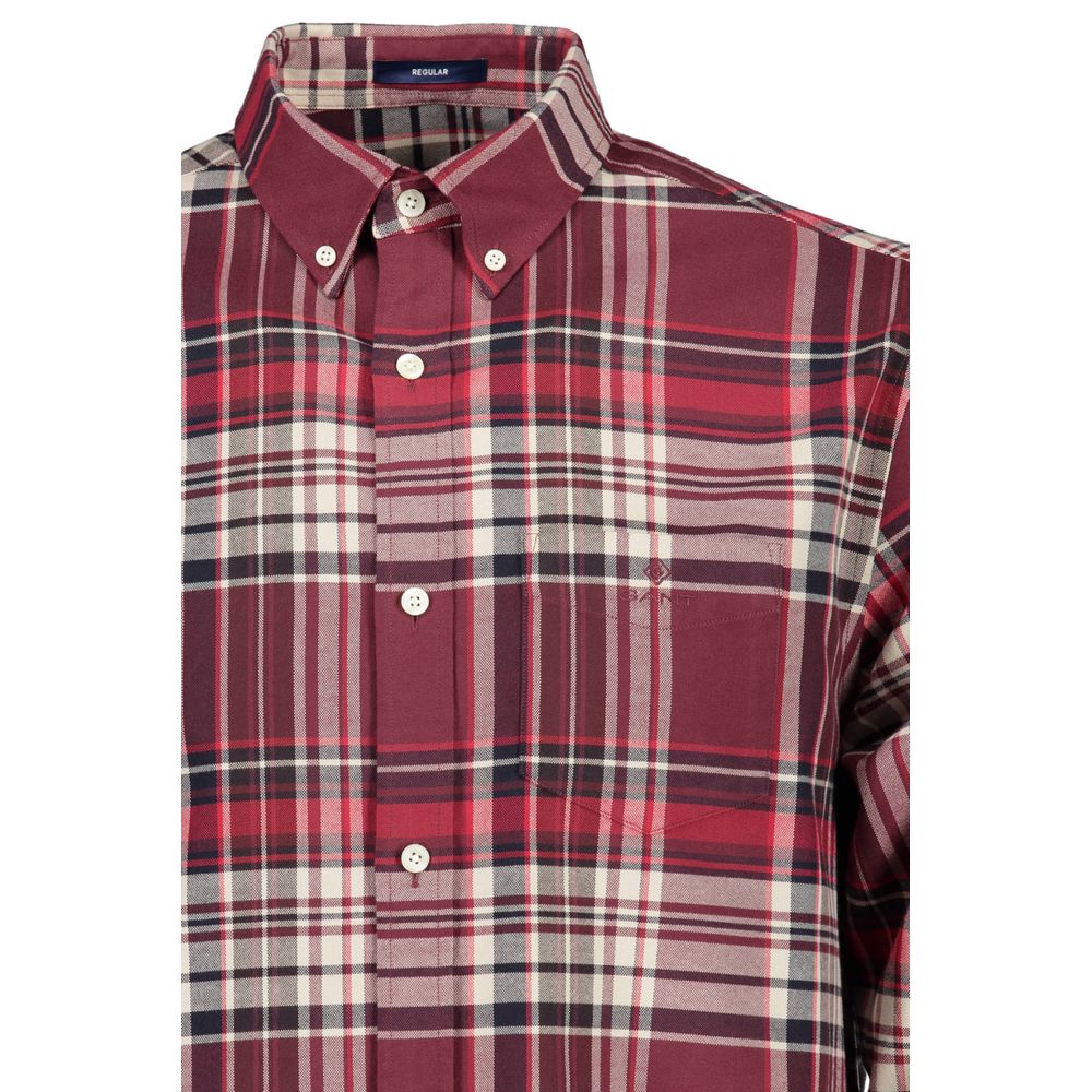 Gant Elegant Pink Button-Down Men's Shirt