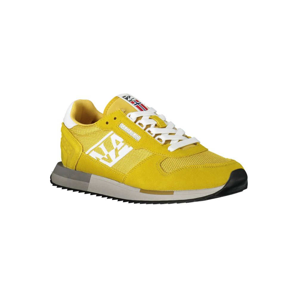 Sneakers Napapijri Vibrant Yellow Contrast Lace-Up