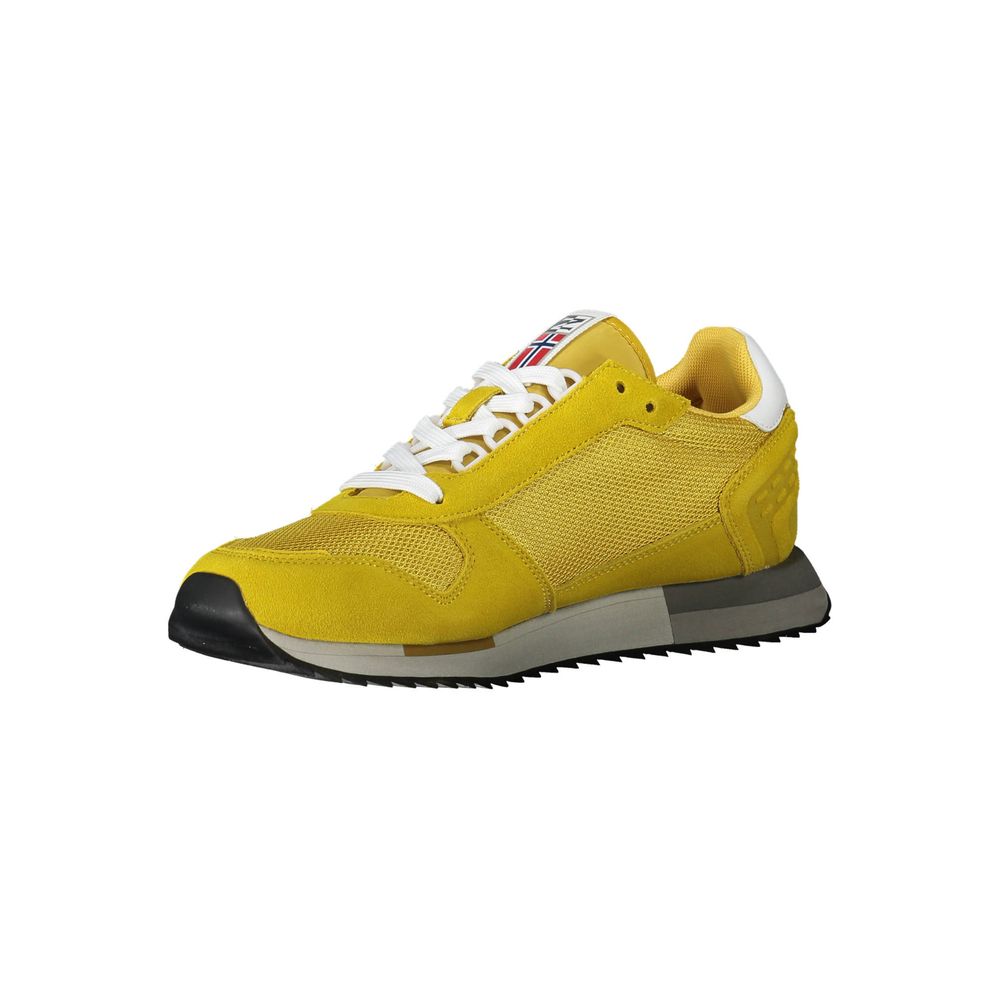 Sneakers Napapijri Vibrant Yellow Contrast Lace-Up