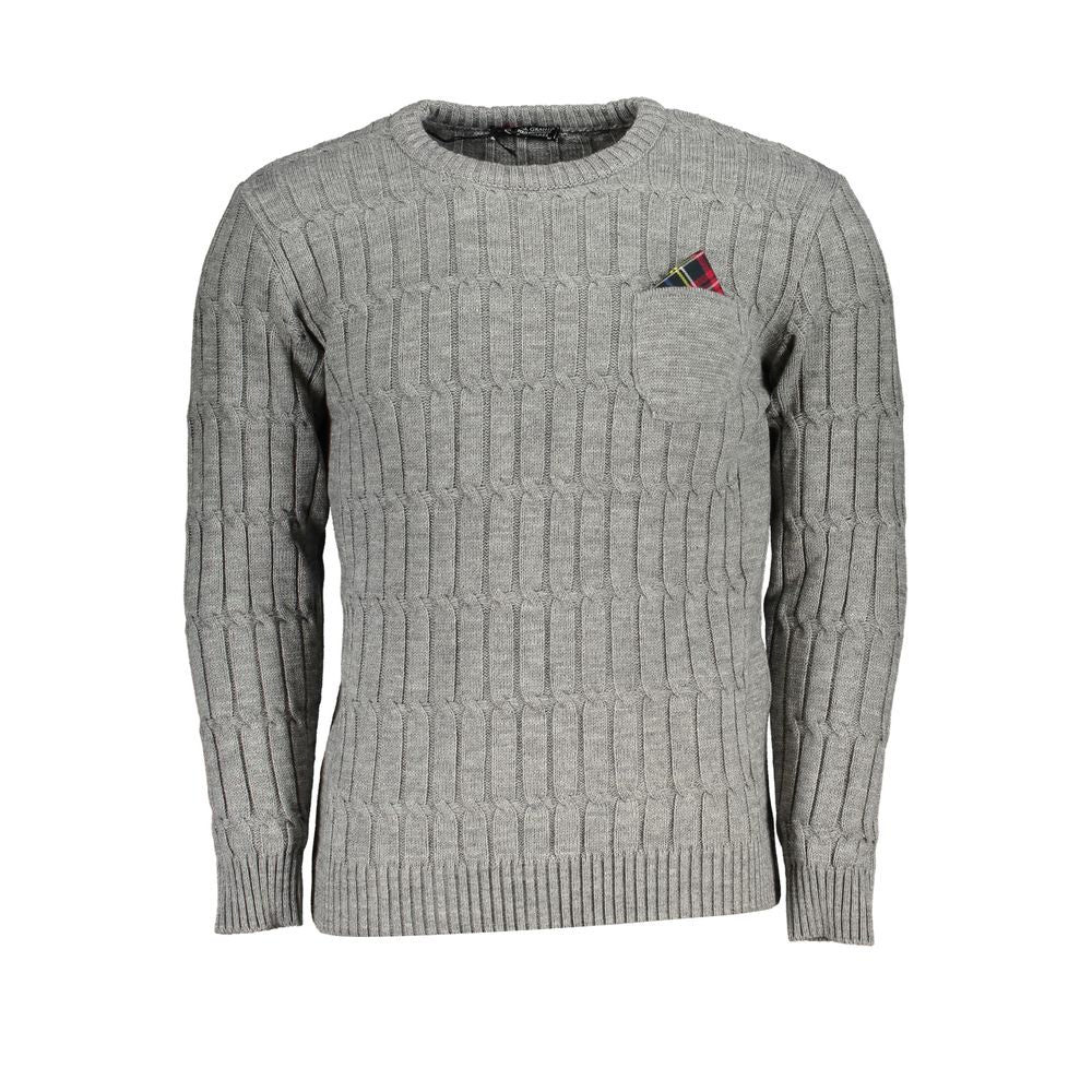 Πουλόβερ US Grand Polo Classic Twisted Crew Neck