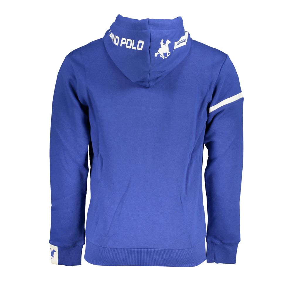 Φούτερ US Grand Polo Classic Blue Hooded Fleece