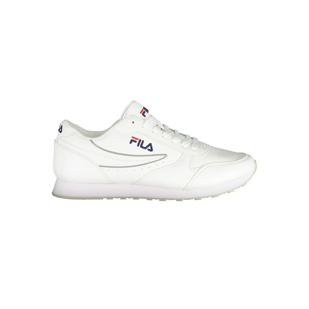 Fila Pristine White αθλητικά αθλητικά παπούτσια με τόνους αντίθεσης