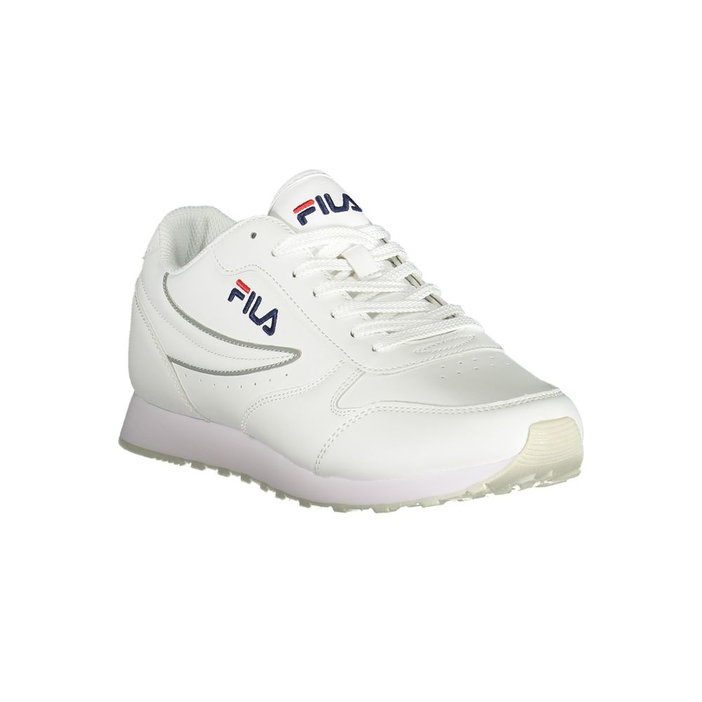 Fila Pristine White αθλητικά αθλητικά παπούτσια με τόνους αντίθεσης