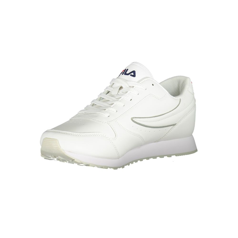 Fila Pristine White αθλητικά αθλητικά παπούτσια με τόνους αντίθεσης