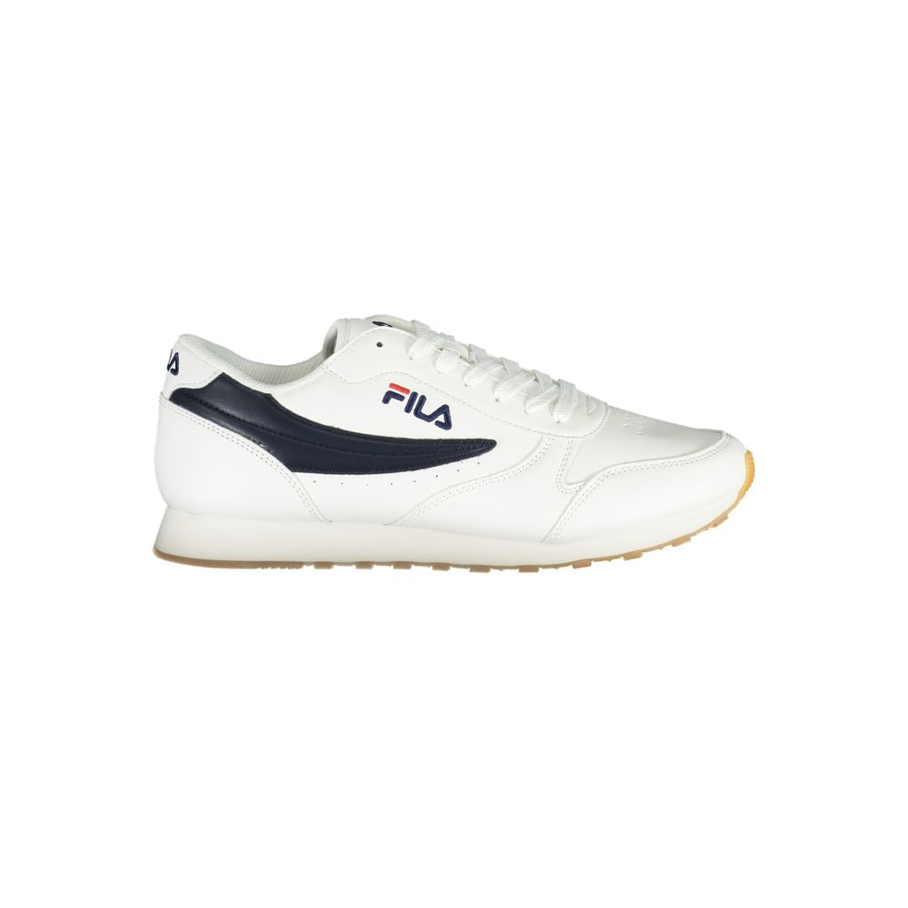 Fila Sleek λευκά αθλητικά παπούτσια με αντιθέσεις