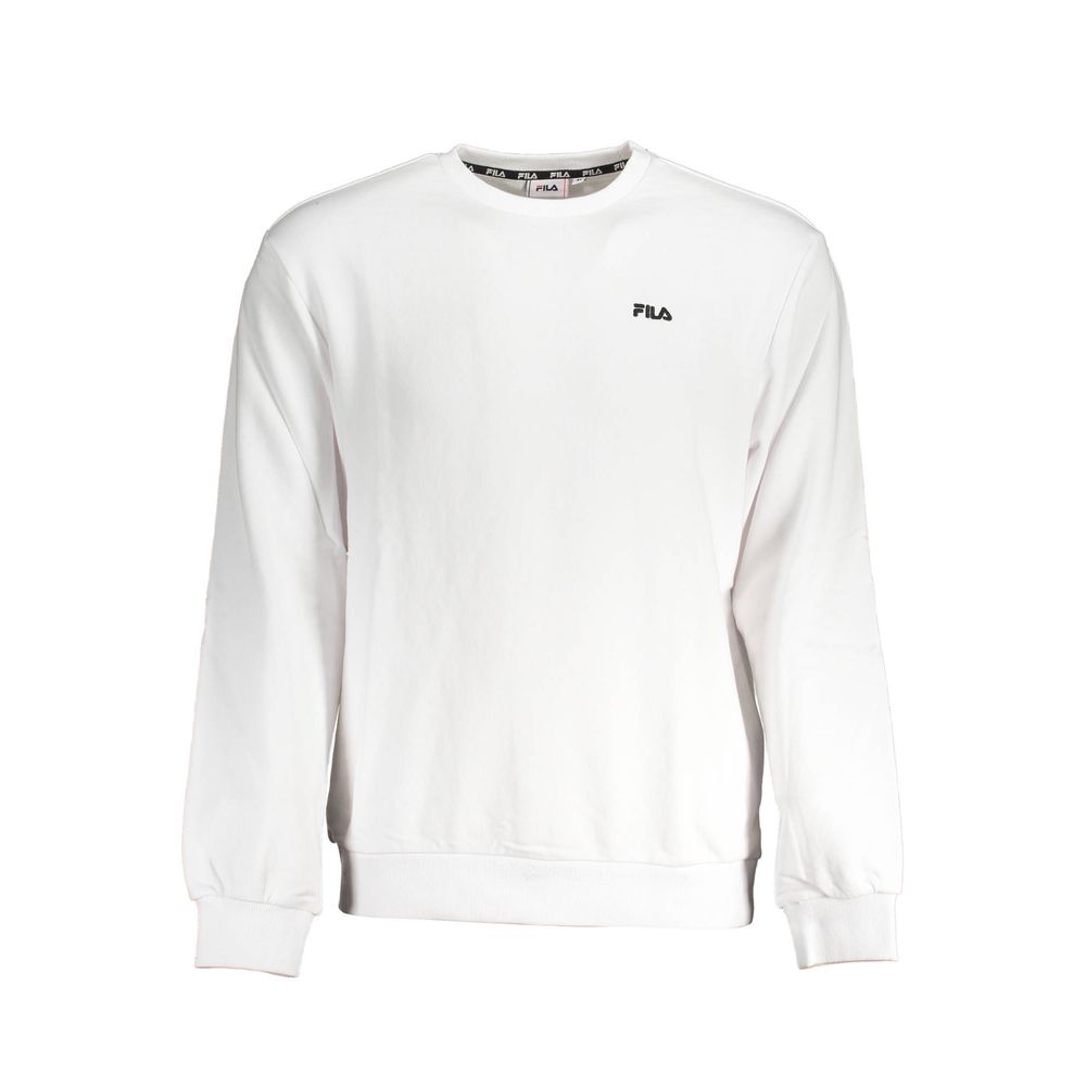 Fila Eco-Conscious White Crew πουλόβερ με λαιμόκοψη