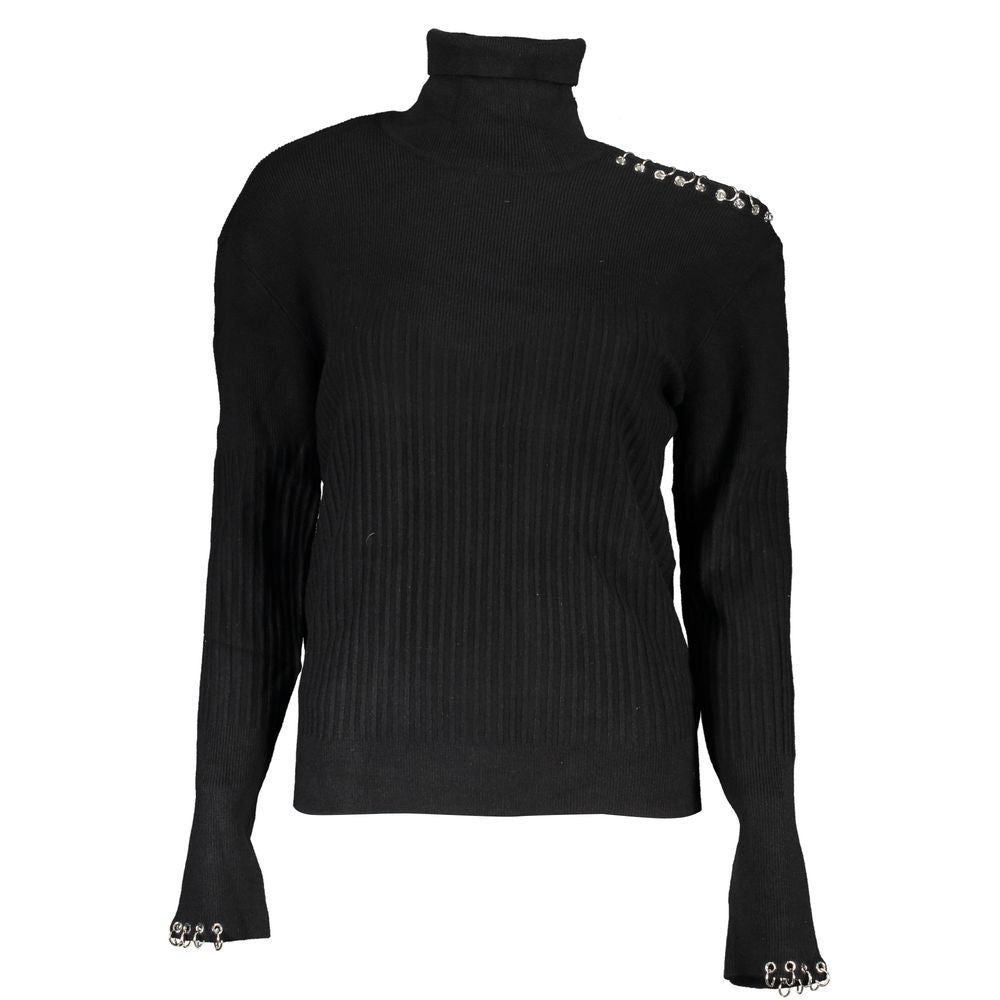 Πουλόβερ Patrizia Pepe Chic Contrast Turtleneck