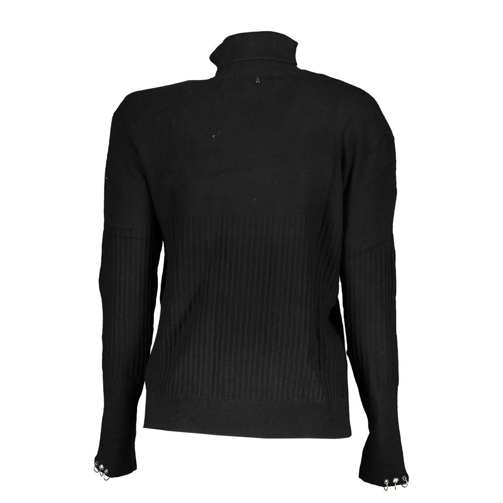 Πουλόβερ Patrizia Pepe Chic Contrast Turtleneck