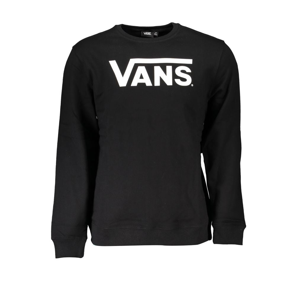 Μαύρο φούτερ Vans Sleek Fleece Crew Neck