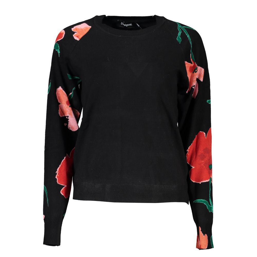 Πουλόβερ Desigual Chic Contrast Crew Neck