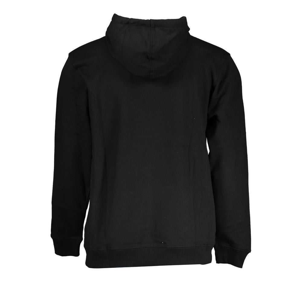 Vans Sleek Black Hoodie με κεντρική τσέπη