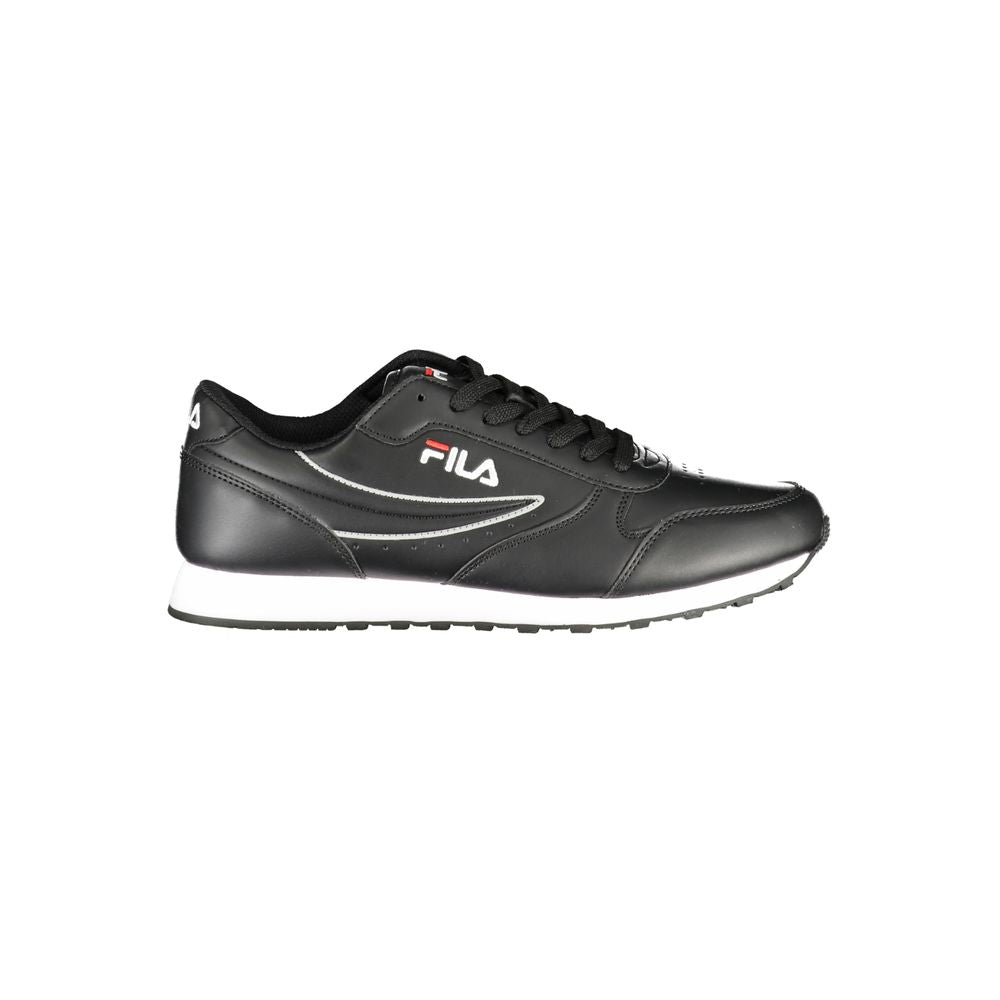 Fila Sleek Μαύρα Αθλητικά Αθλητικά Παπούτσια με Λεπτομέρειες Αντίθεσης