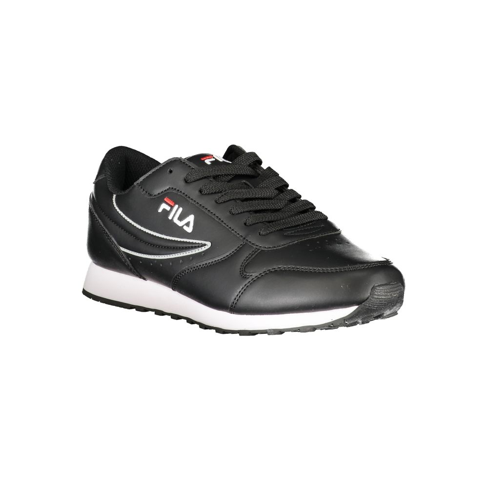 Fila Sleek Μαύρα Αθλητικά Αθλητικά Παπούτσια με Λεπτομέρειες Αντίθεσης