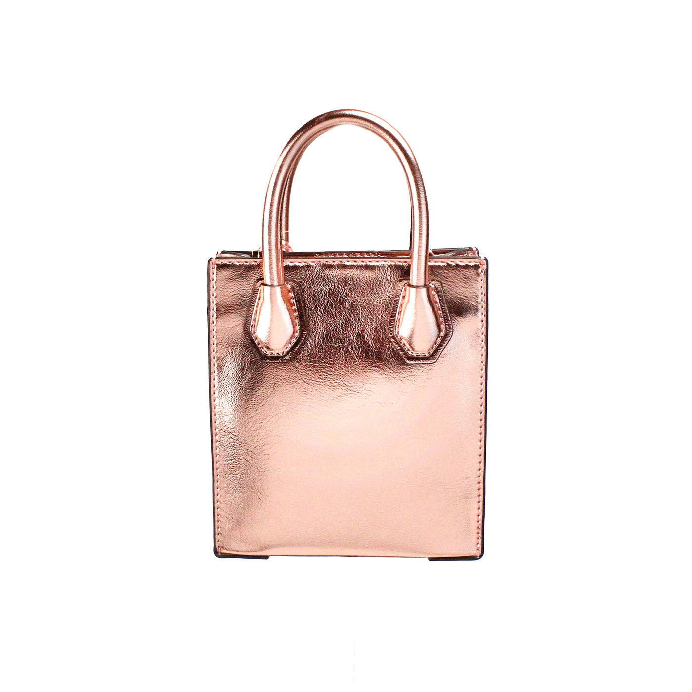 Τσάντα χιαστί Michael Kors Mercer XS Primrose Metallic North South Shopper