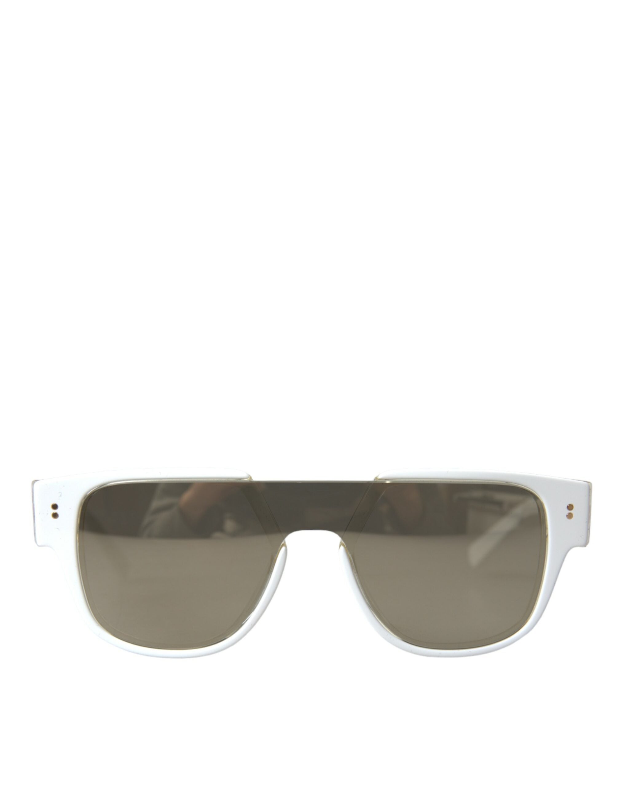 Σχεδιαστικά γυαλιά ηλίου Dolce &amp; Gabbana Chic White Acetate