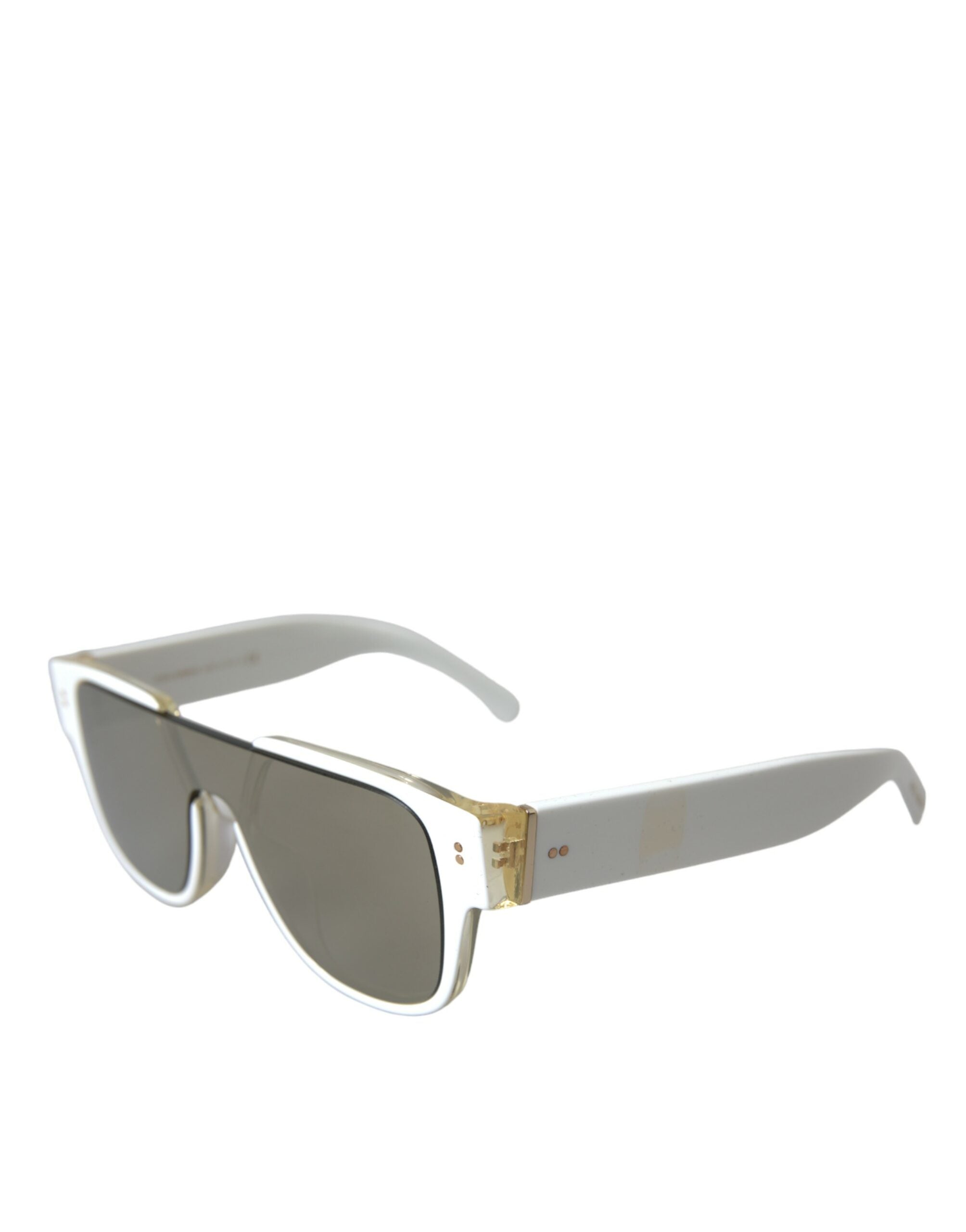 Σχεδιαστικά γυαλιά ηλίου Dolce &amp; Gabbana Chic White Acetate