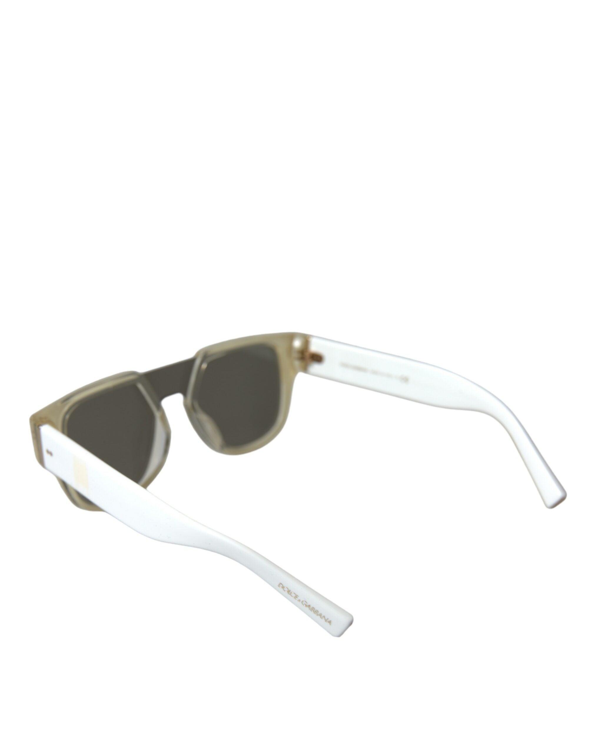 Σχεδιαστικά γυαλιά ηλίου Dolce &amp; Gabbana Chic White Acetate