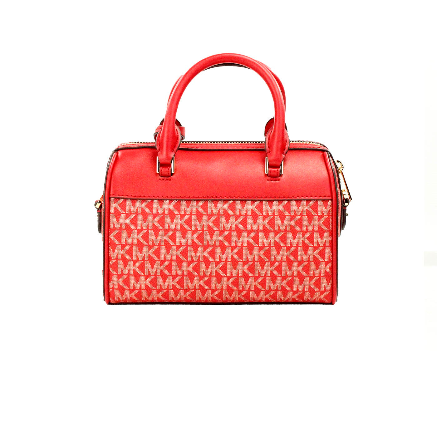 Τσάντα Michael Kors Travel XS Bright Red Signature PVC Duffle Crossbody Τσάντα