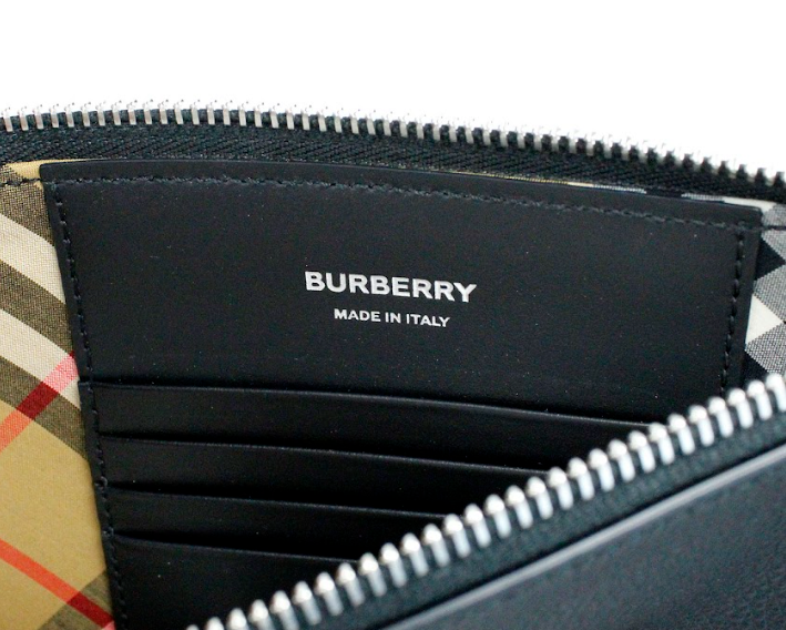 Burberry Peyton Monogram Μαύρο δερμάτινο πουγκί τσάντα τσάντα τσάντα