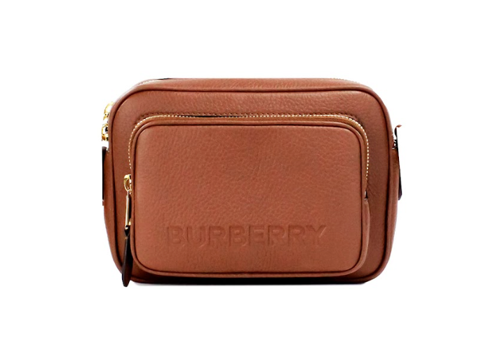 Τσάντα χιαστί φωτογραφικής μηχανής Burberry Small επώνυμη Ταν Καφέ Δερμάτινη τσάντα