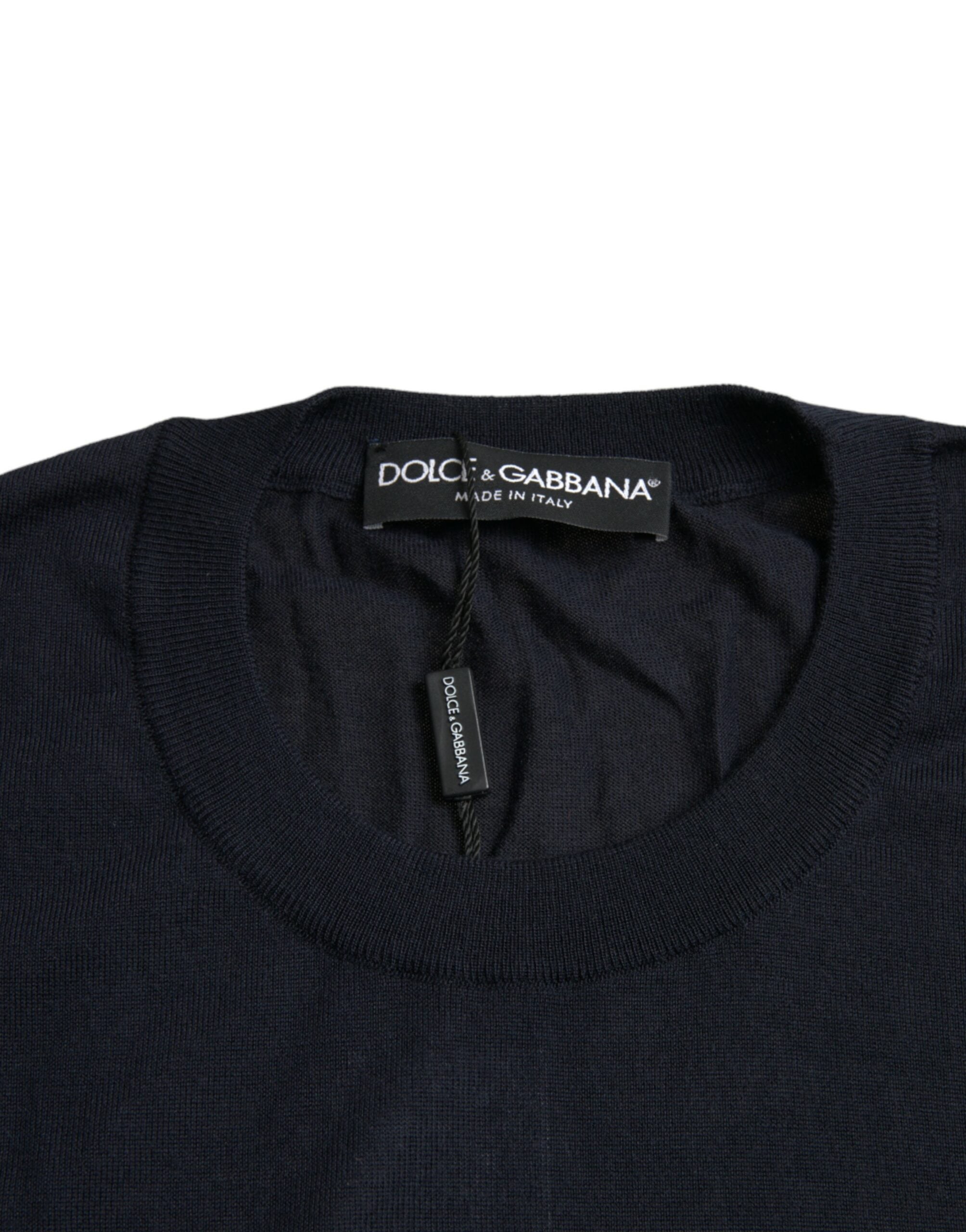 Πουλόβερ Dolce &amp; Gabbana Blue Bee Cashmere Crewnneck πουλόβερ