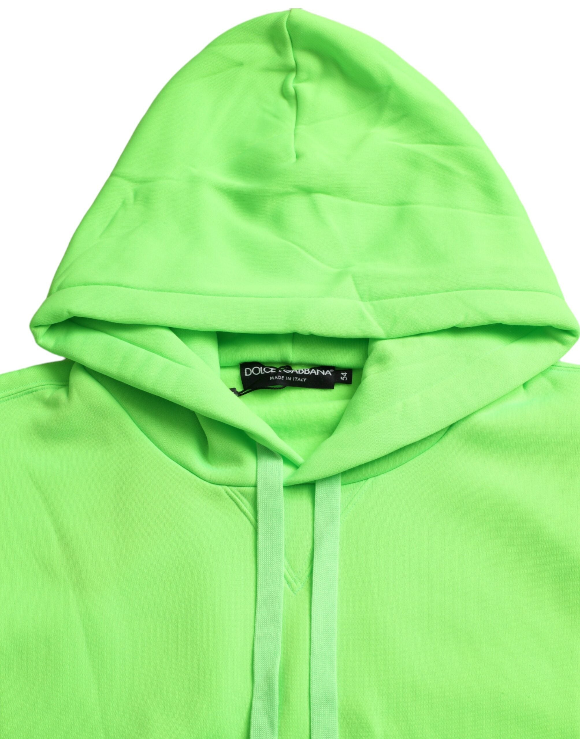 Πουλόβερ Dolce &amp; Gabbana Neon Green Hooded Top Πουλόβερ