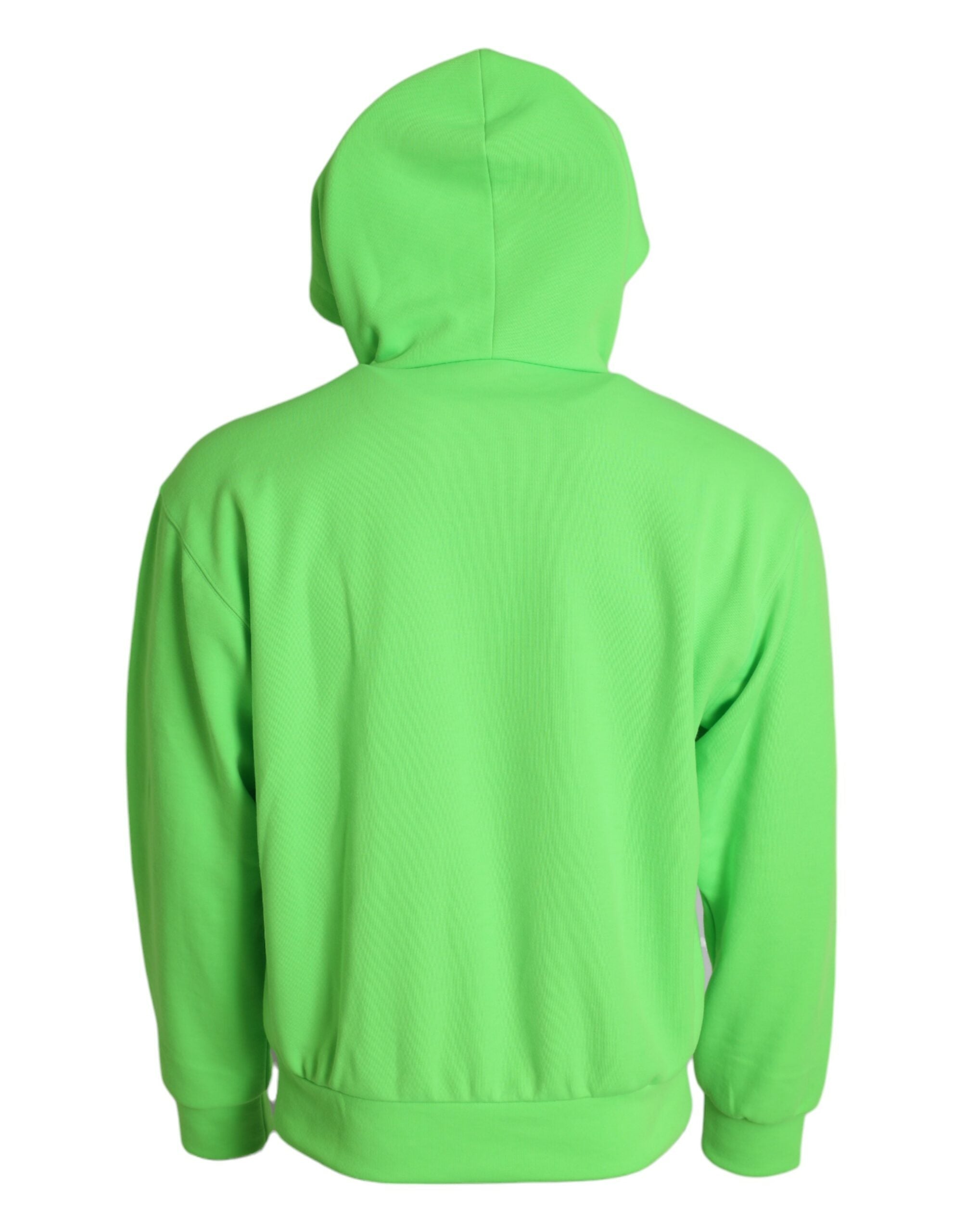 Πουλόβερ Dolce &amp; Gabbana Neon Green Hooded Full Zip Top