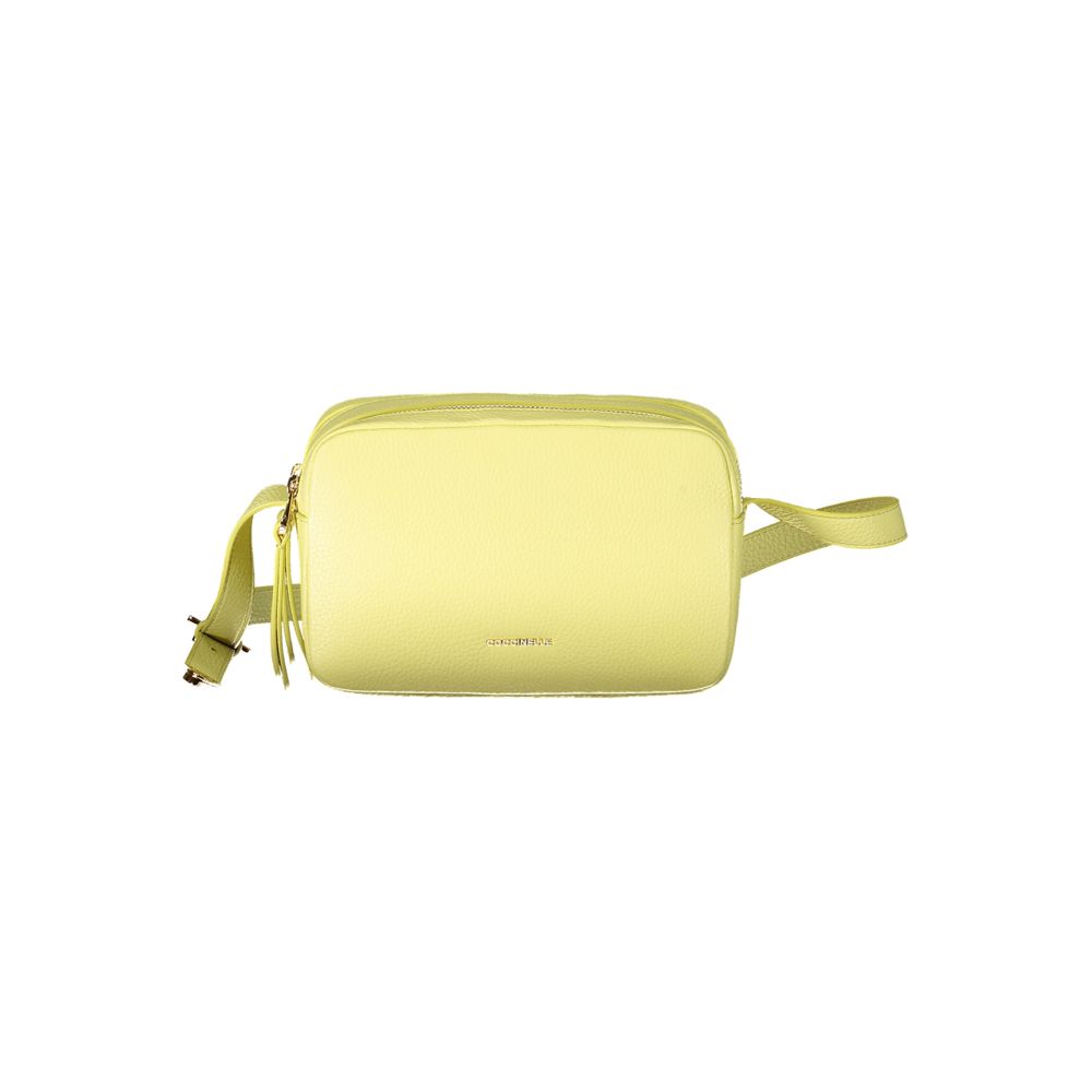 Coccinelle Yellow Leather Handbag