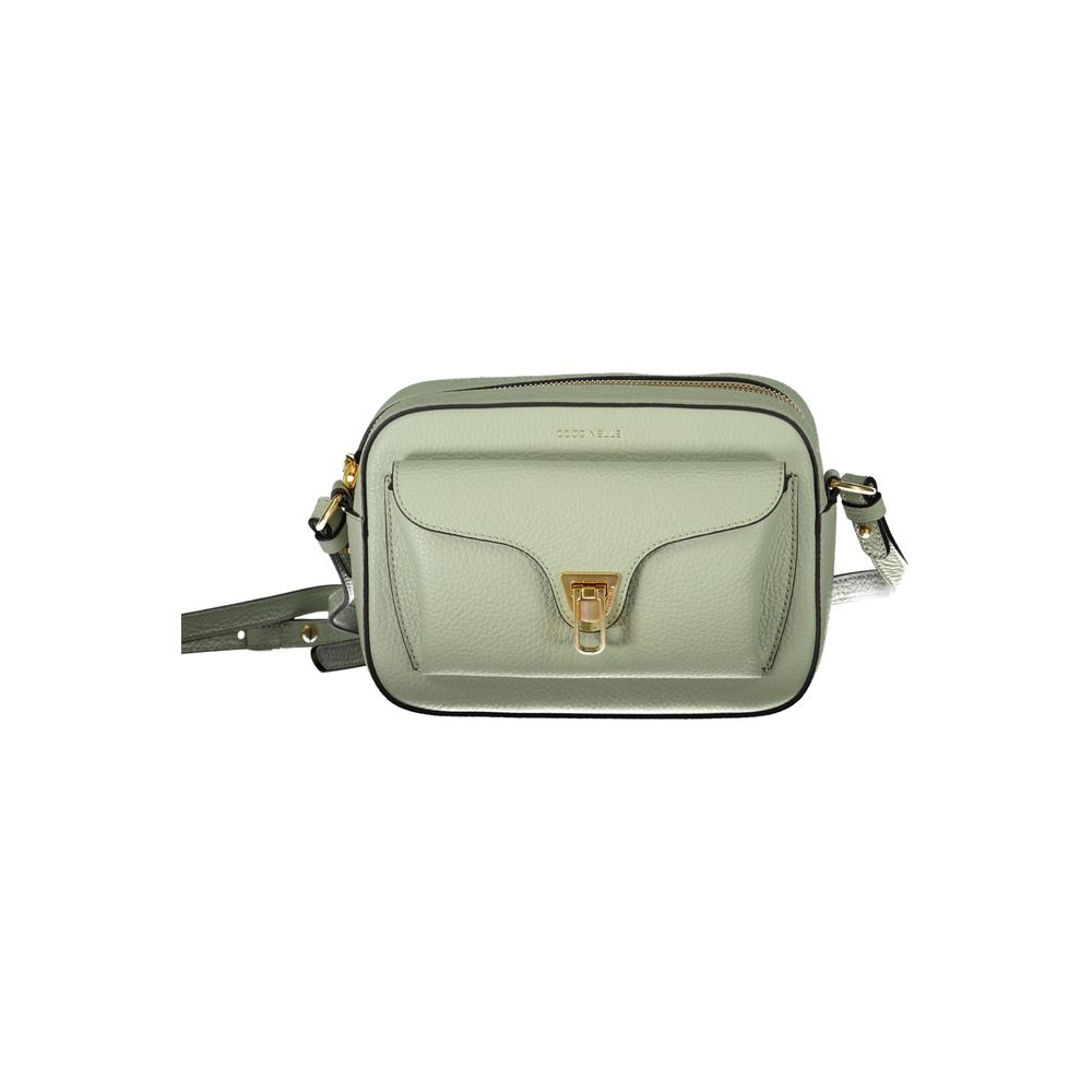 Coccinelle Green Leather Handbag