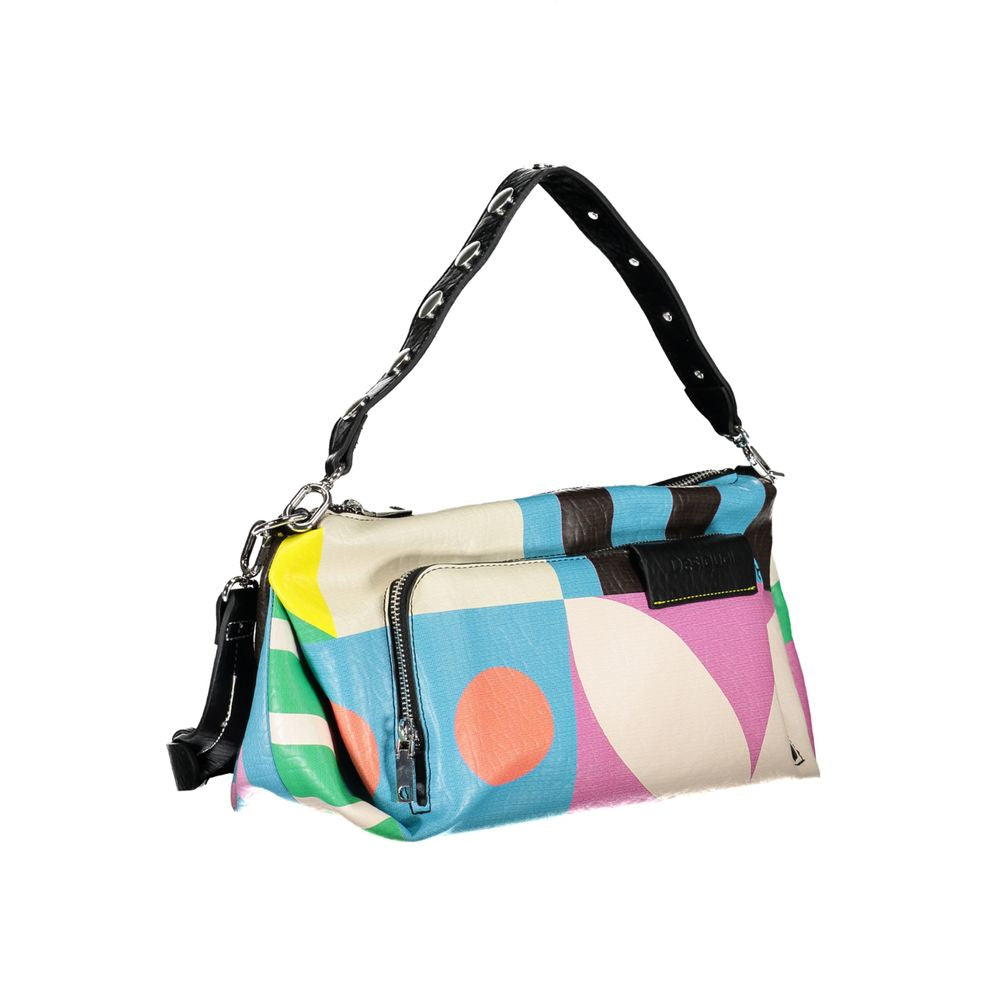 Desigual Pink Polyethylene Handbag