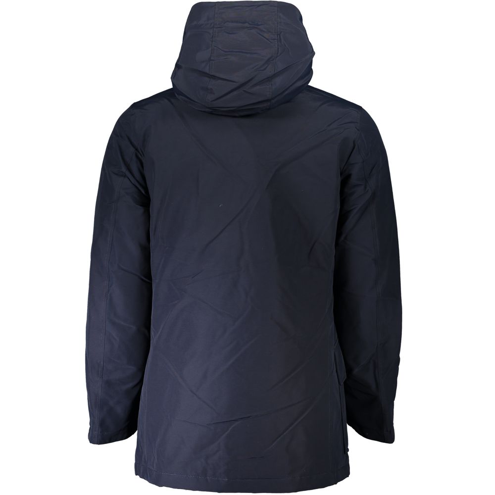 Μπουφάν Woolrich Blue Cotton