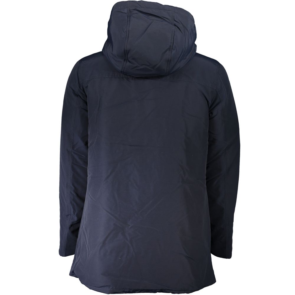 Μπουφάν Woolrich Blue Cotton