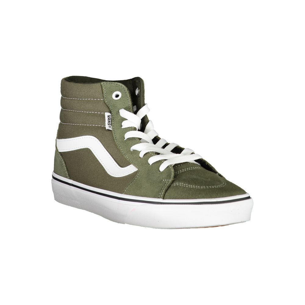 Αθλητικά πάνινα παπούτσια Vans Green Polyester