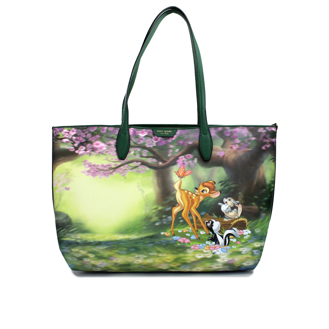 Τσάντα τσάντα ώμου Kate Spade Disney Sutton Bambi με επίστρωση καμβά