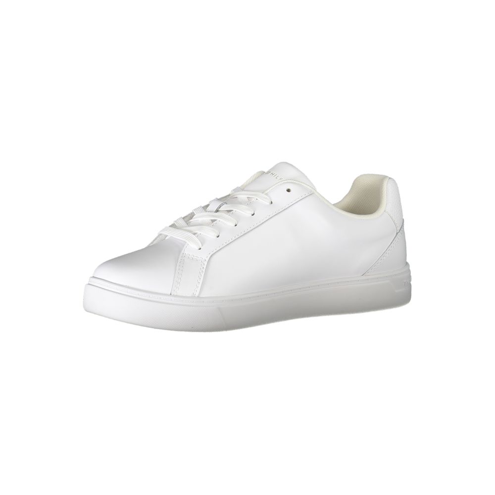 Tommy Hilfiger White Polyester Sneaker