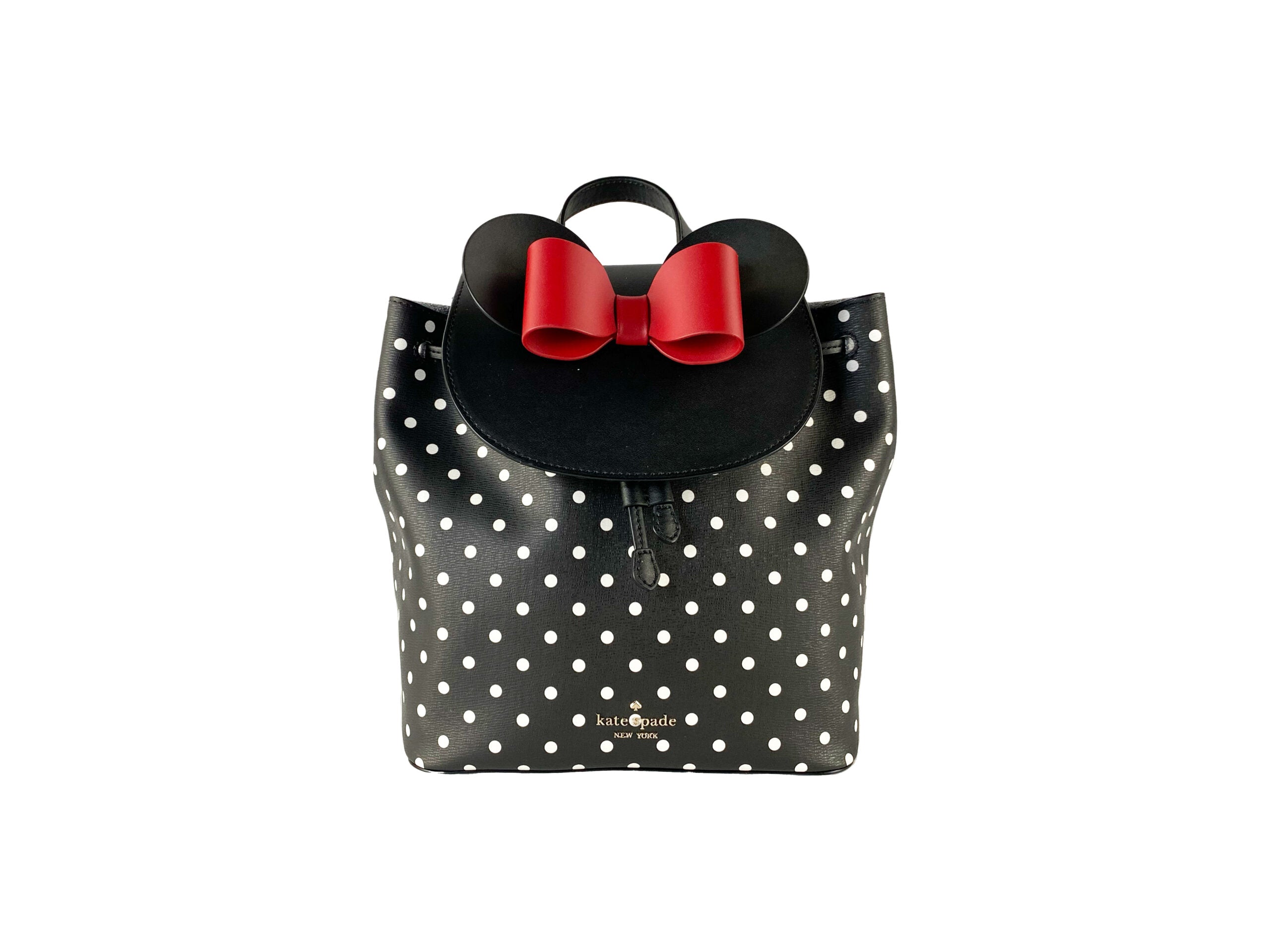 Τσάντα τσάντας τσάντας πλάτης Kate Spade Disney Minnie Mouse από μεσαίο δέρμα