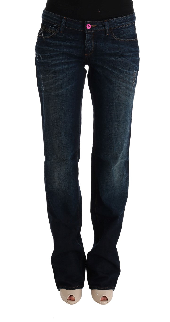 Κοστούμι National Elegant Blue Regular Fit Cotton Jeans