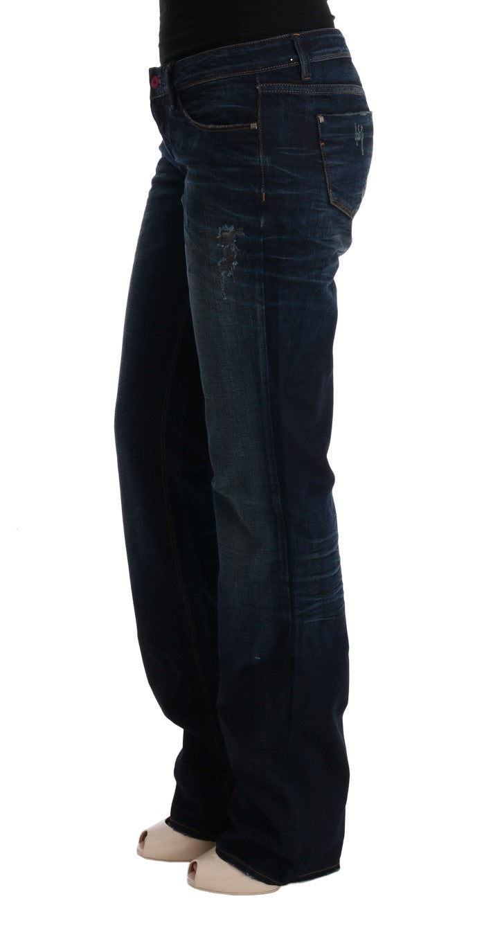 Κοστούμι National Elegant Blue Regular Fit Cotton Jeans