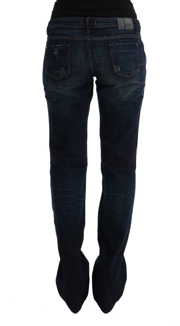 Κοστούμι National Elegant Blue Regular Fit Cotton Jeans