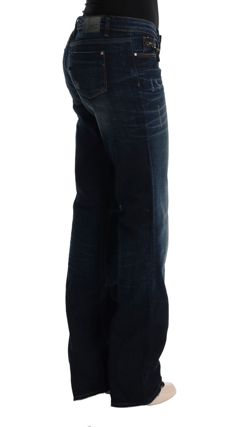 Κοστούμι National Elegant Blue Regular Fit Cotton Jeans