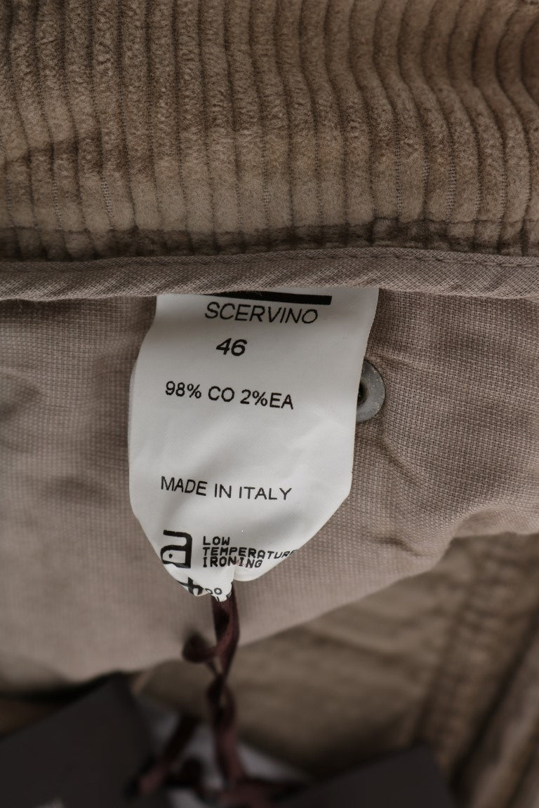 Παντελόνι Ermanno Scervino Beige Regular Fit Luxe