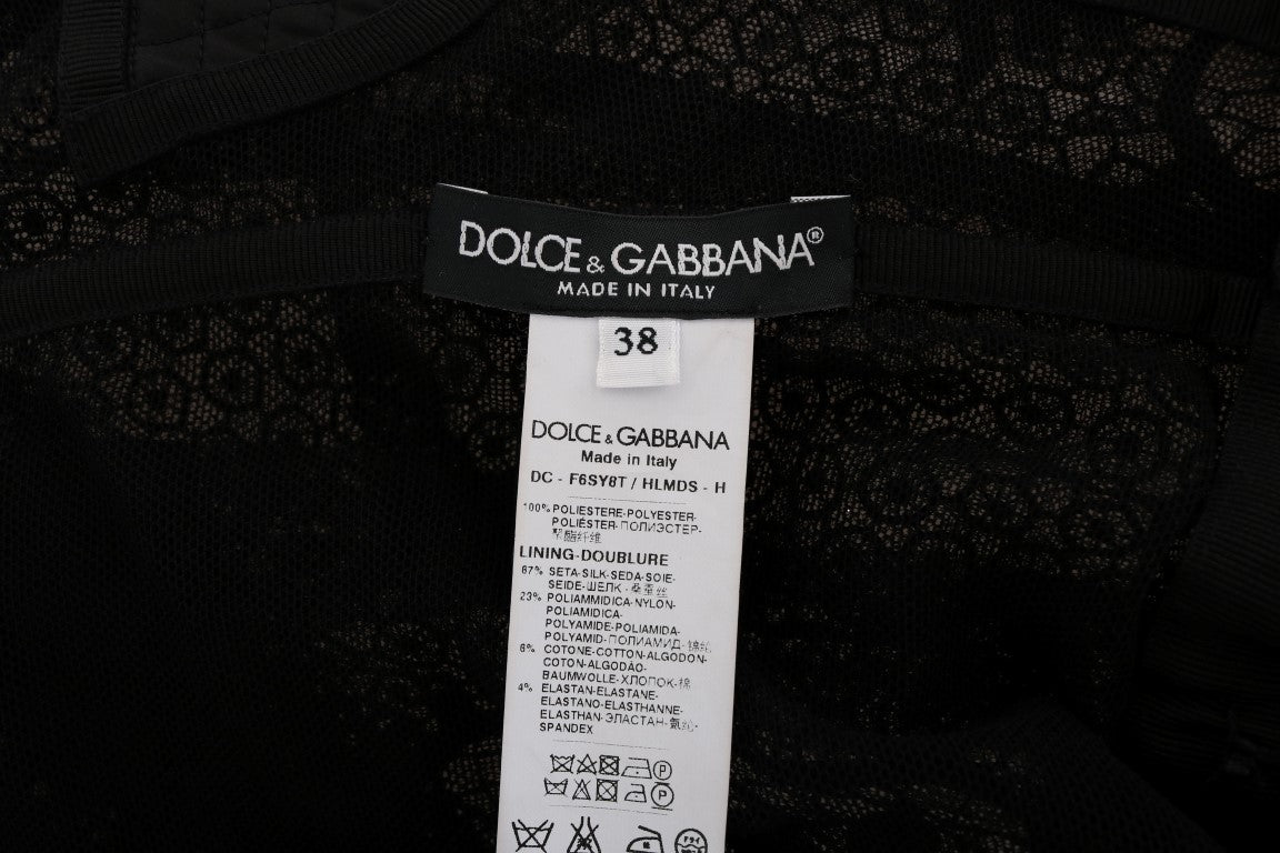 Κομψό μάξι φόρεμα με μαύρη θήκη Dolce &amp; Gabbana