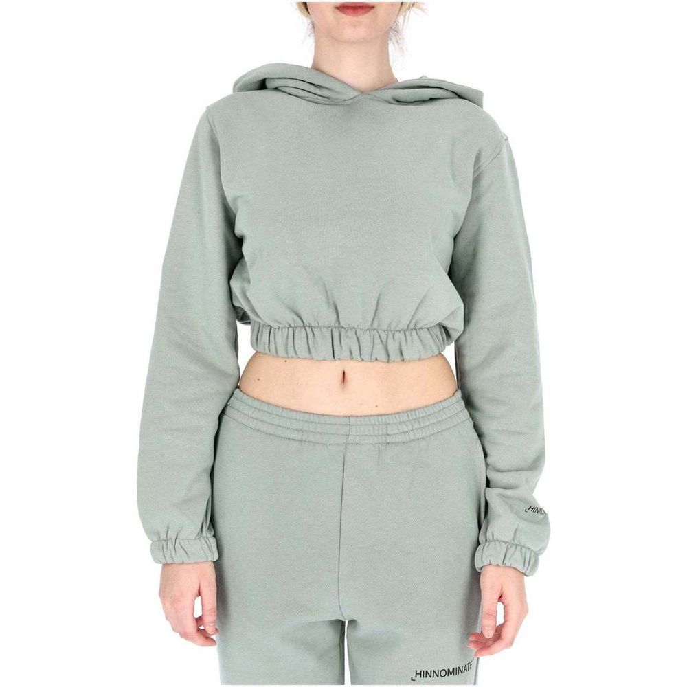 Βαμβακερό φούτερ Hinnominate Chic Cropped Hooded