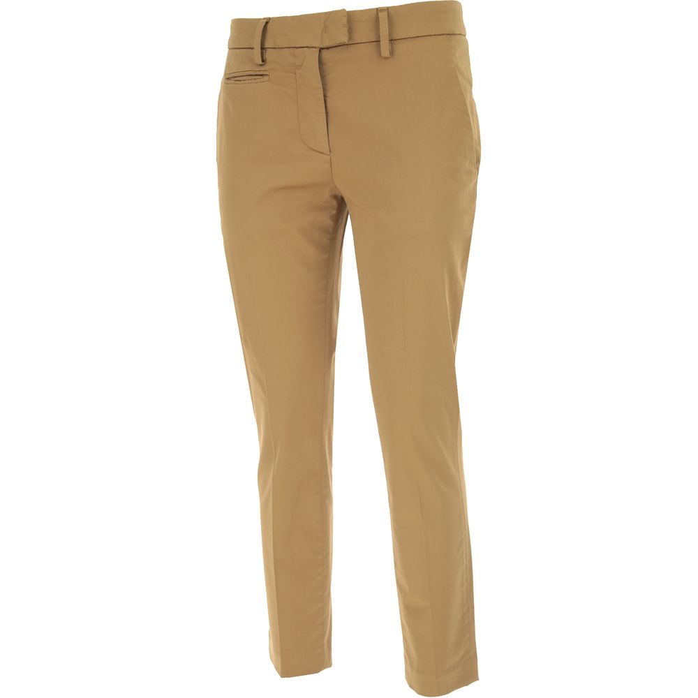 Dondup Brown Cotton Jeans &amp; Pant