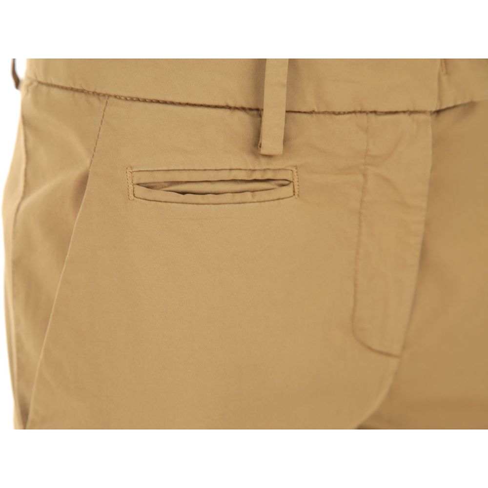 Dondup Brown Cotton Jeans &amp; Pant