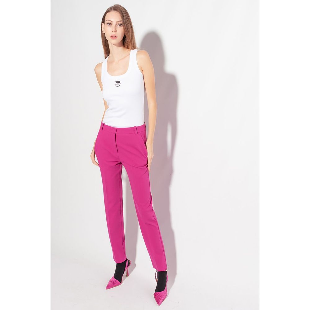 PINKO Φούξια Viscose Jeans &amp; Pant