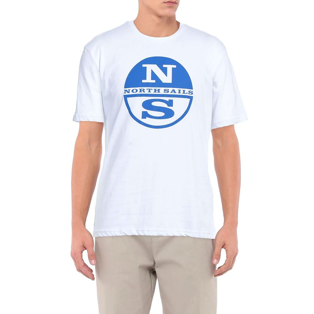 <tc>North Sails</tc> Crisp White Logo βαμβακερό T-shirt