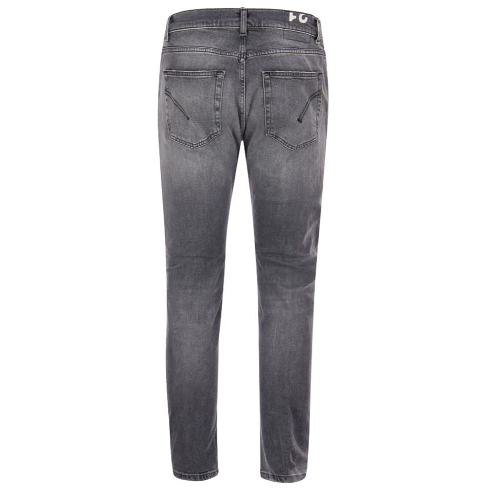 Dondup Chic Grey Jeans Dian με ταλαιπωρημένες λεπτομέρειες